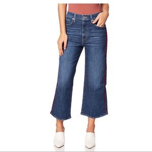 LEVI’S mile high cropped wide leg jeans
